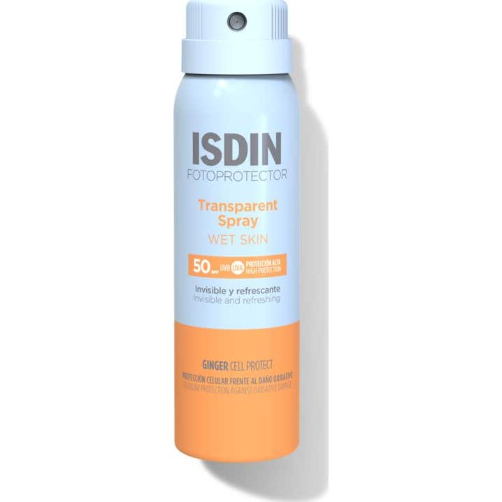 ISDIN Transparent Spray Wet Skin SPF50 100ml
