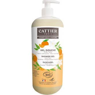 Cattier Gel de Ducha Sin Sulfato Naranja Clementina 1L