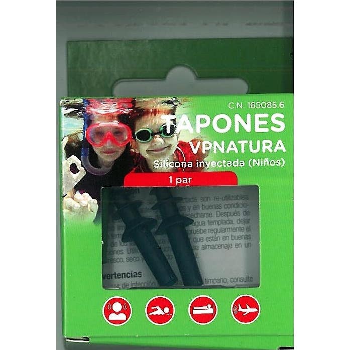 VP Natura tapones oídos silicona suave 1 par