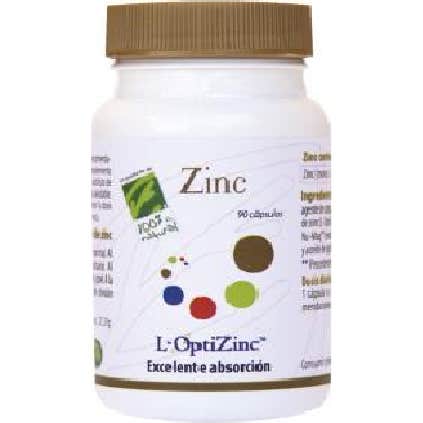 100% Natural Zinc 20mg 90caps