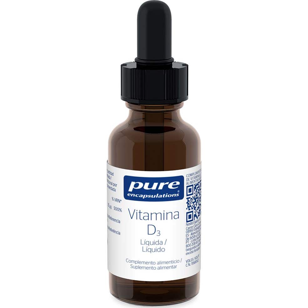 Pure Encapsulations Vitamina D3 Líquida 22,5ml | Natural Doctor