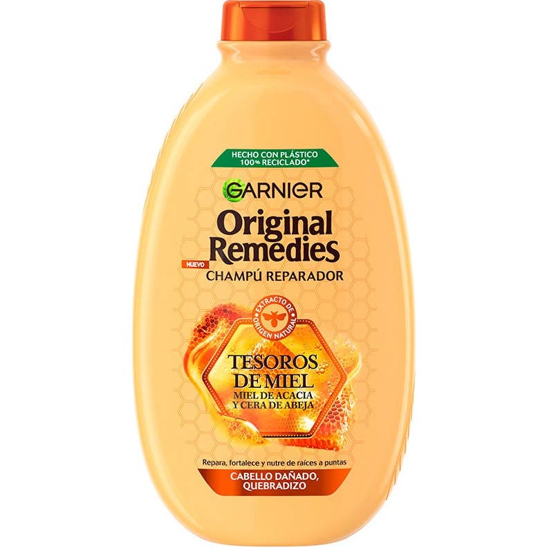 Garnier Original Remedies Champú Tesoros de Miel 600ml