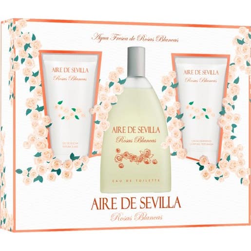 Aire de Sevilla Cofre Rosas Blancas