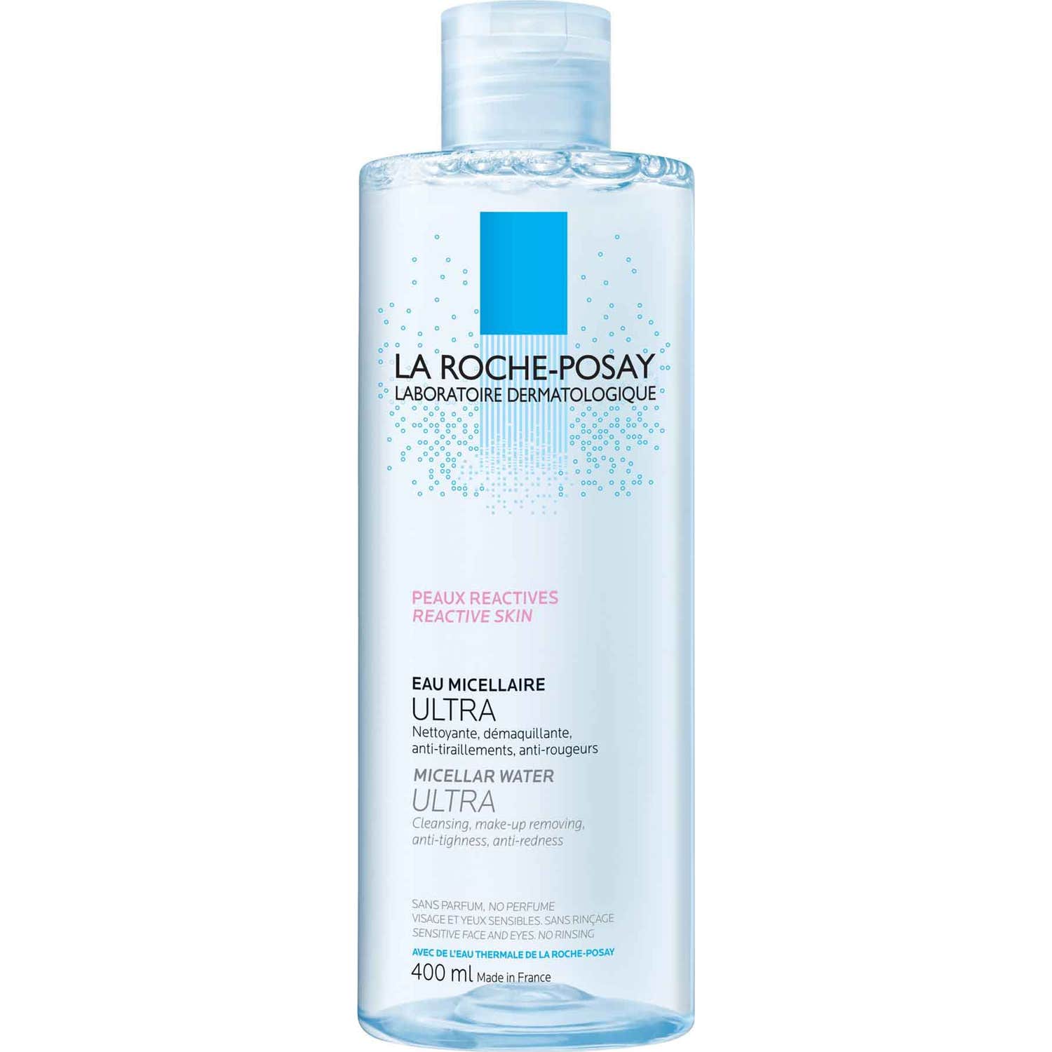La Roche-Posay Agua Micelar Ultra Piel Reactiva 400ml