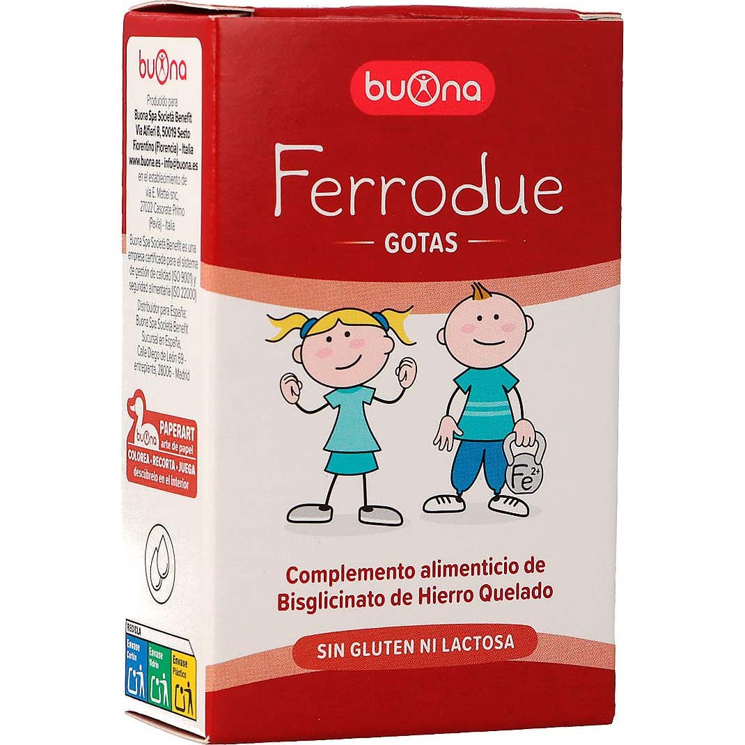 Buona Rojos Gotas Ferrodue 15Ml
