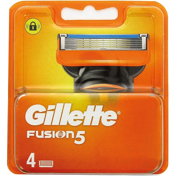 Gillette Fusion 5 Recambios 4uds