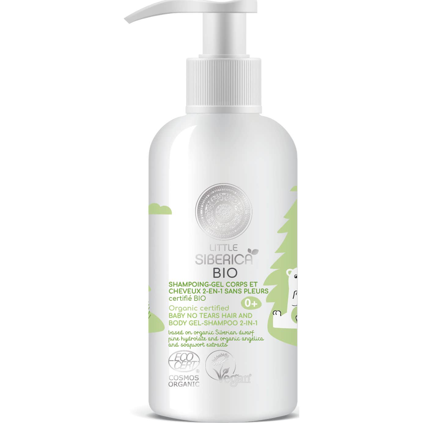 Natura Siberica Gel y Champú Para Bebés 250 ml