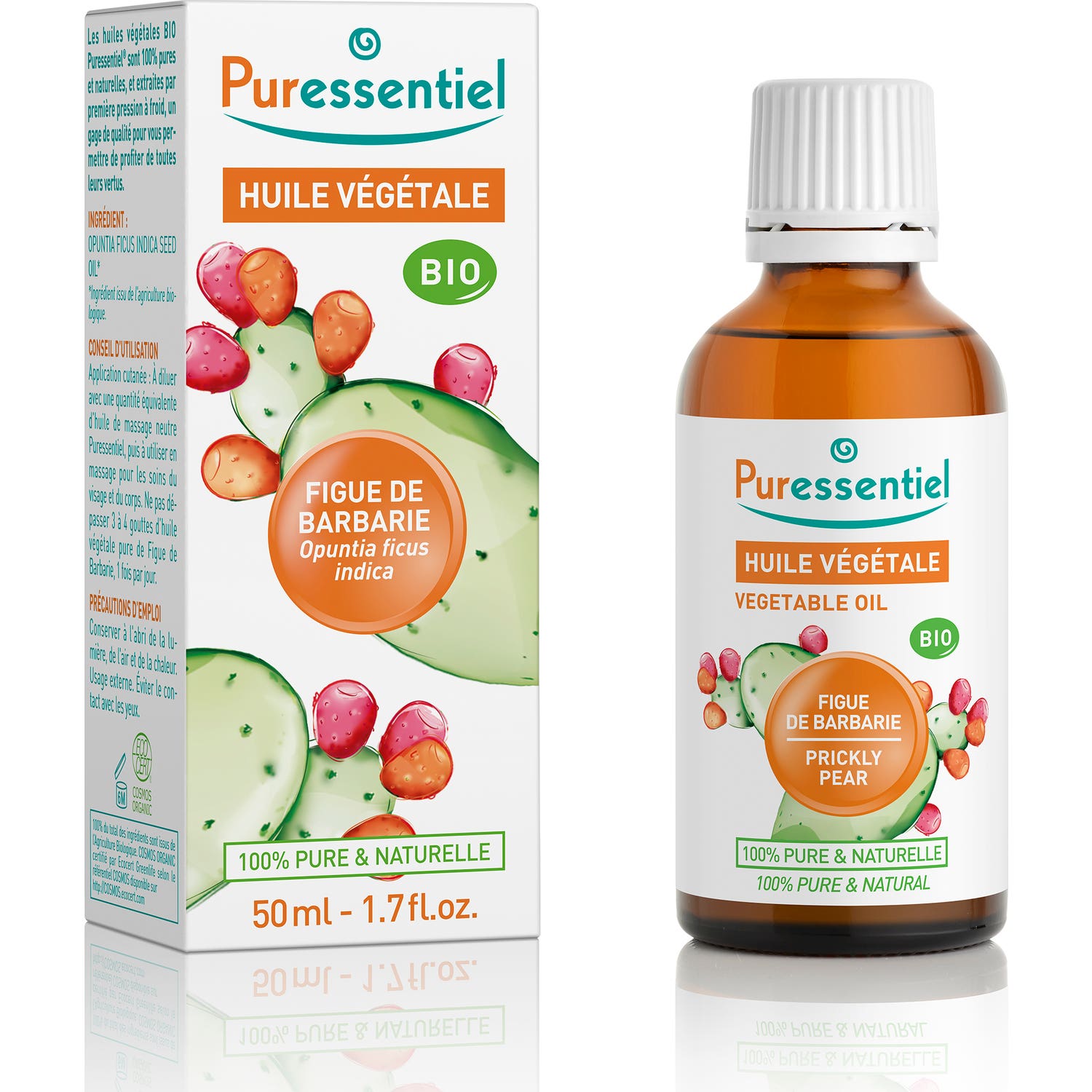 Puressentiel Aceite de Higo Chumbo Ecológico 50ml