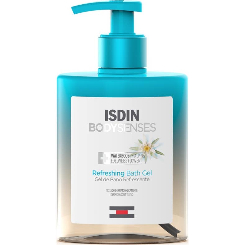 ISDIN BodySenses Gel De Baño Refrescante Edelweis Alpina 500 Ml