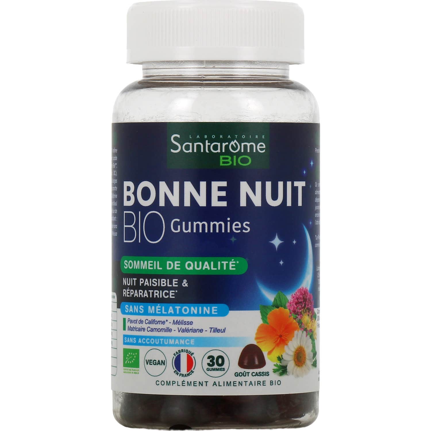 Santarome Bonne Nuit Bio Gummies 30uds