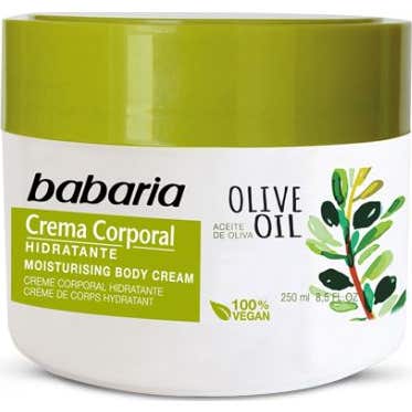 Babaria Crema Corporal Hidratante Aceite Oliva 250ml