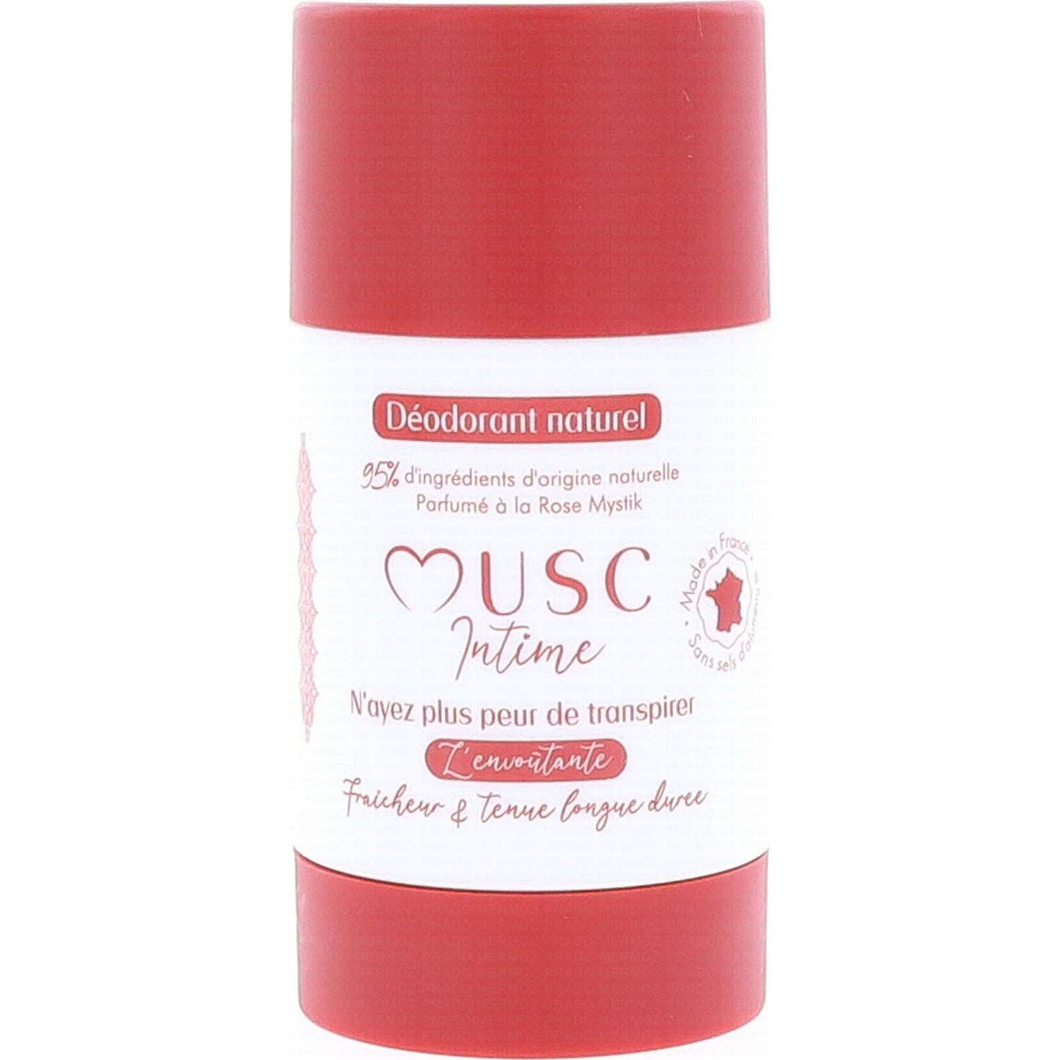 'Musc Intime L''Envoutante Desodorante Natural Rosa Mystik 50g'