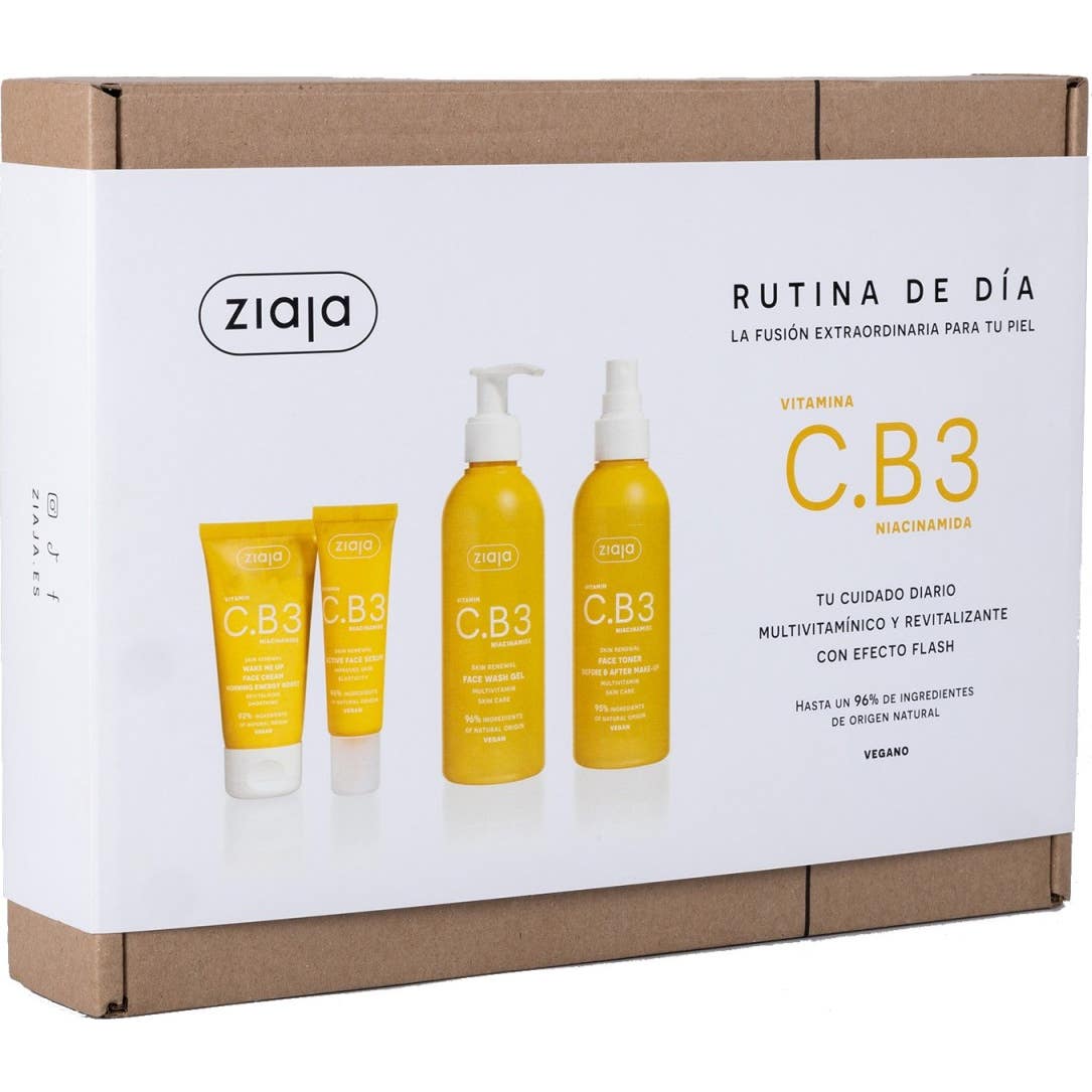 Ziaja Rutina de Día Set Vitamina C.B3 Niacinamida