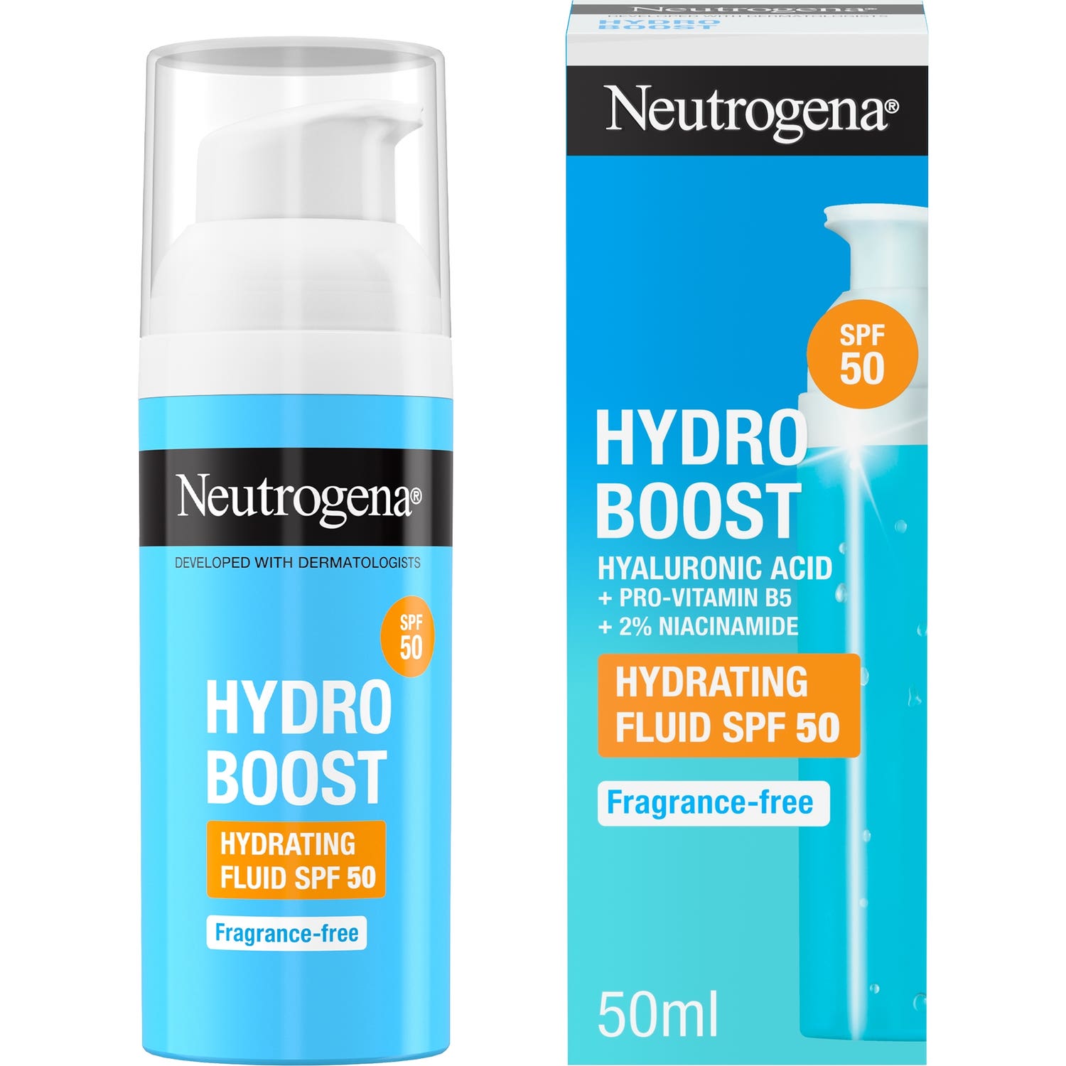Neutrogena Hydro Boost Fluido Hidratante SPF50 50ml