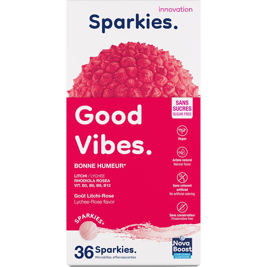 Novaboost Sparkies Good Vibes 36comp