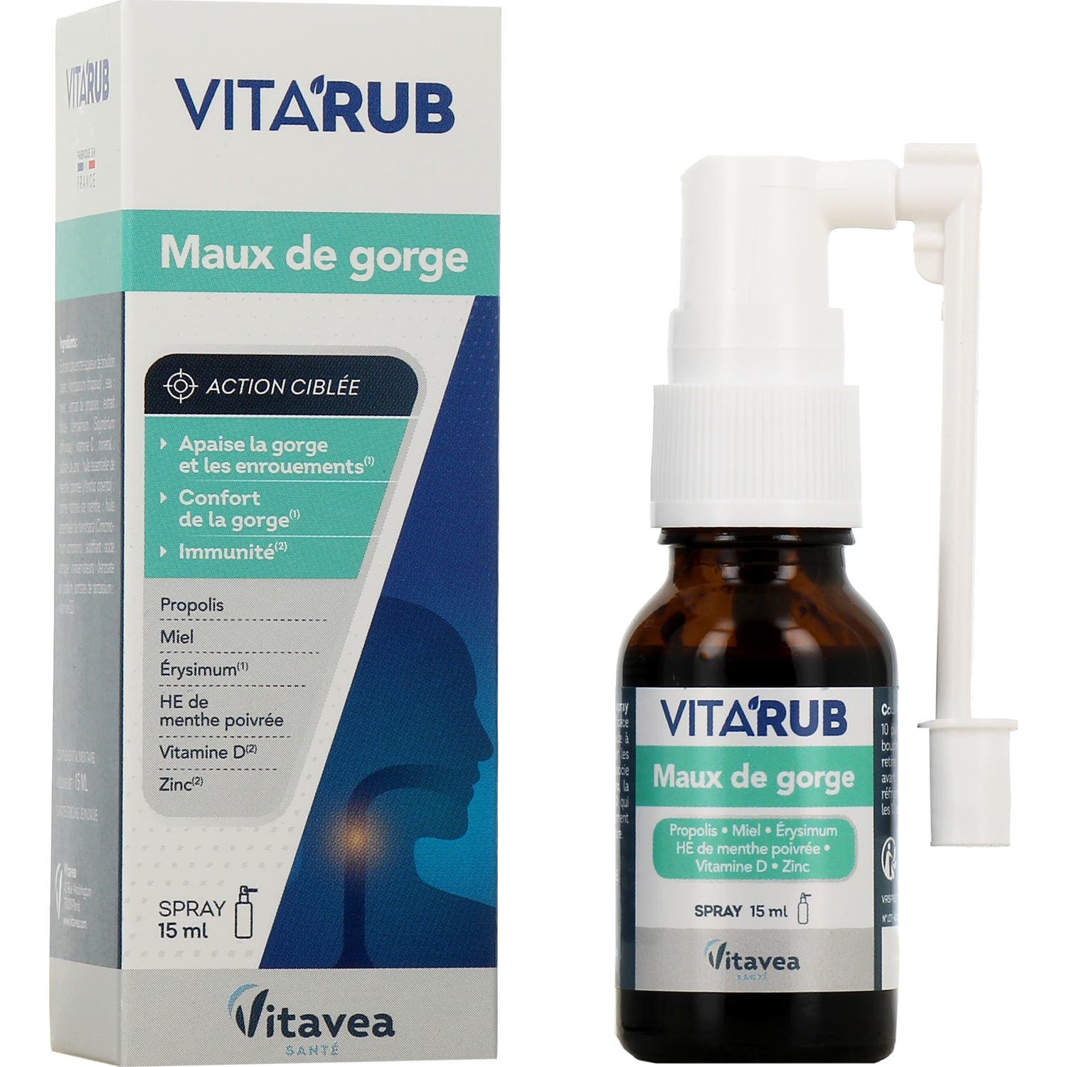 'Vitavea Vita''Rub Spray Dolor de Garganta 15 ml'