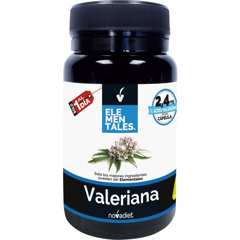 Novadiet Valeriana 30 Cápsulas Vegetales