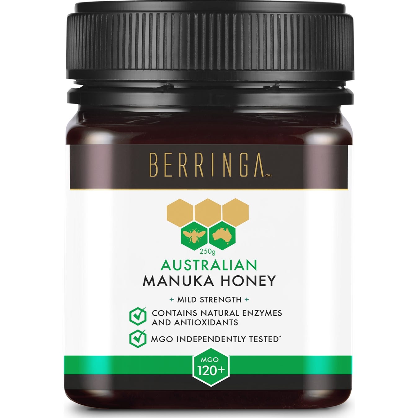 Manuka 120mgo 100% Miel Australiana Dbe100 250gr