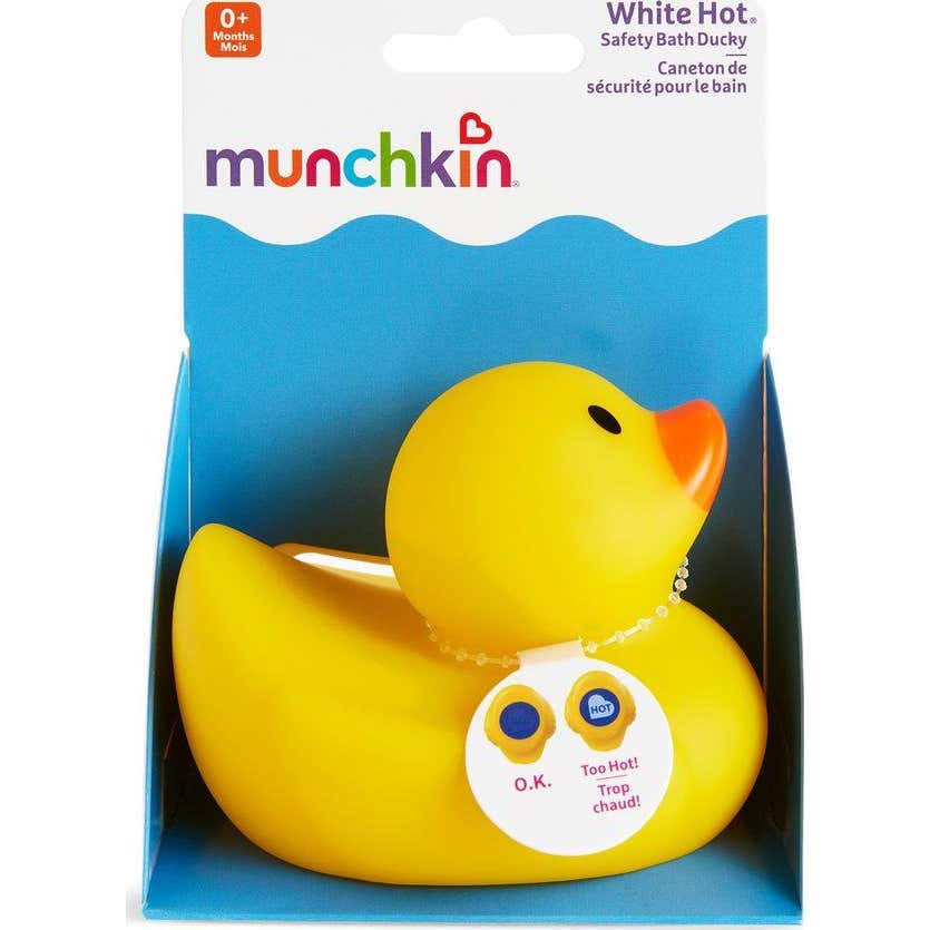 Munchkin Patito Juguete de Agua Termosensible +0M 1ud