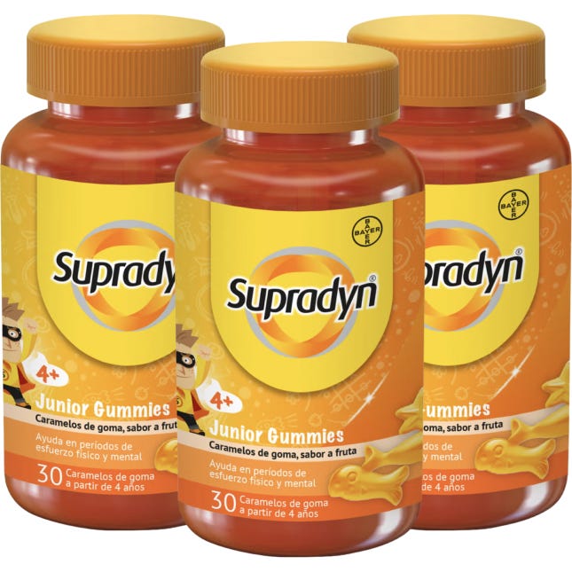 Supradyn Junior Gummies 3x30uds