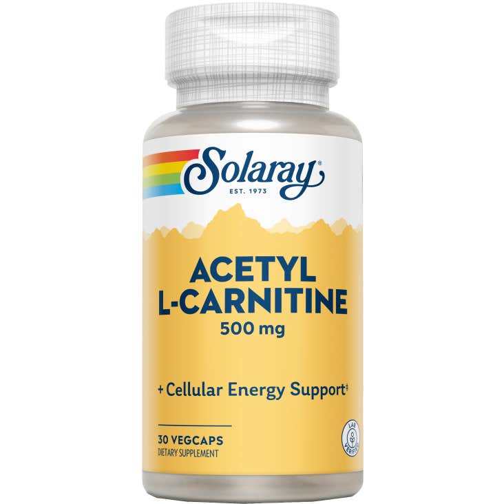 Solaray Acetyl L-Carnitine 500Mg 30Cáps