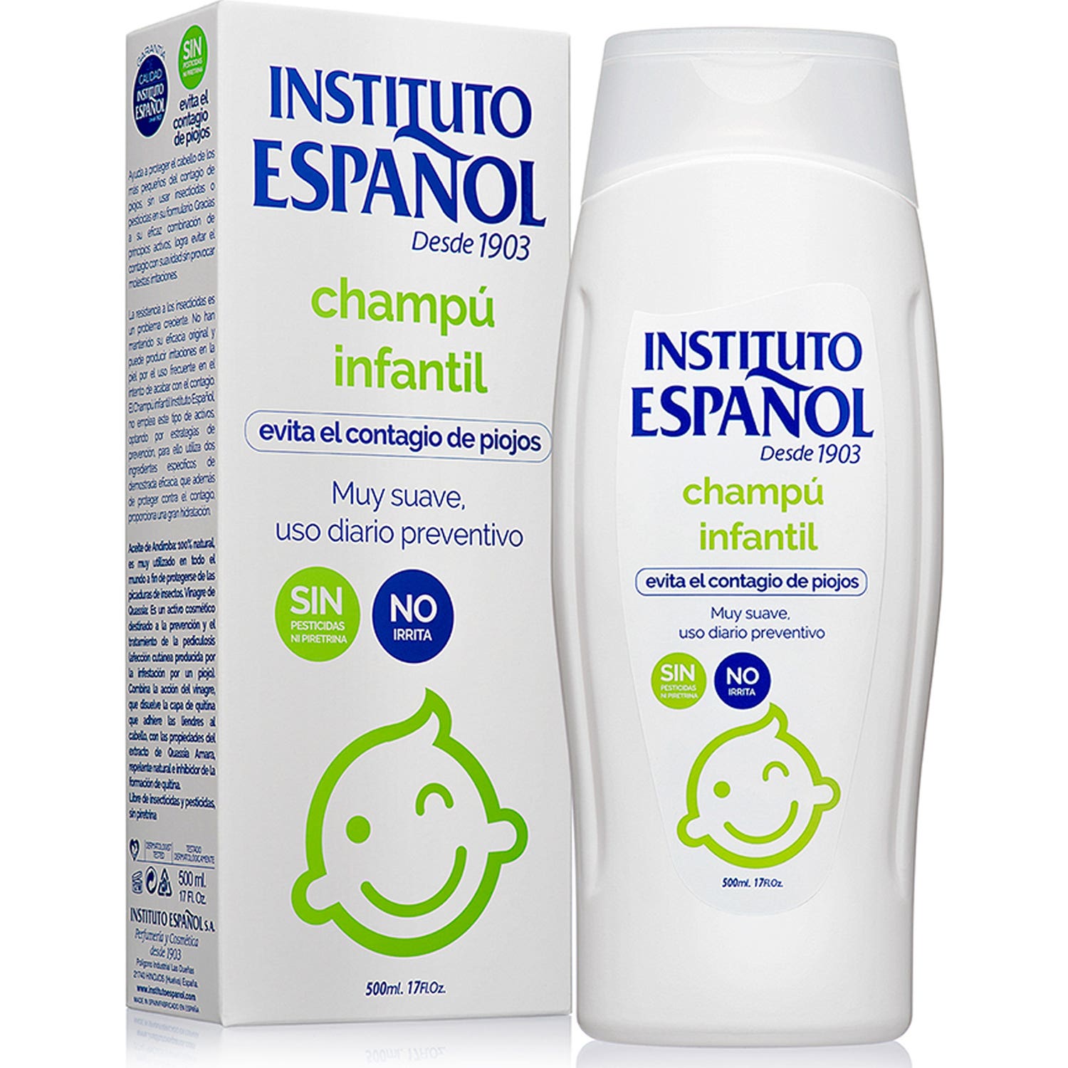 Instituto Español Gotitas De Oro Shampoo Infantil Anti-Lice 50
