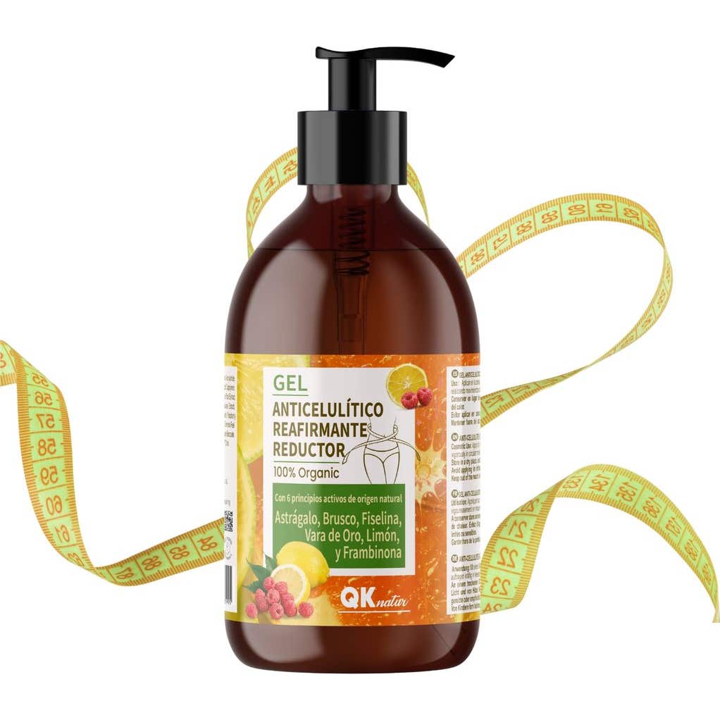 QKnatur Gel Reductor Anticelulítico y Reafirmante Bio 500ml