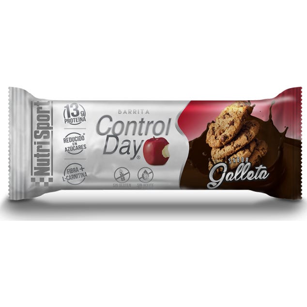 NutriSport Barritas Energéticas Controlday Galleta 28 uds