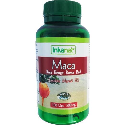 Inkanat Maca Roja 500 mg 100 caps