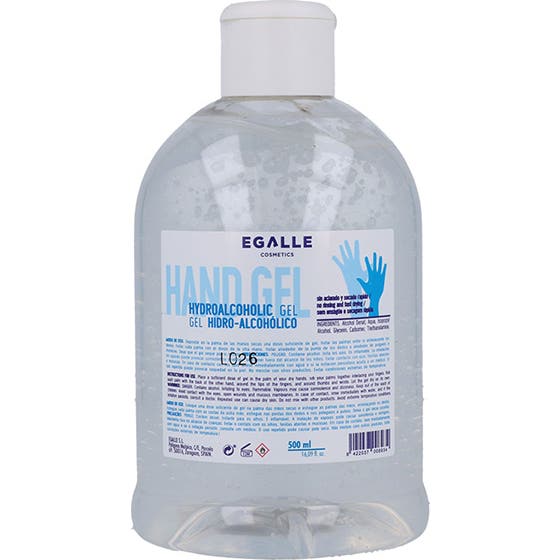 Egalle gel Hidro-Alcohólico Sin Dosificador 500 ml