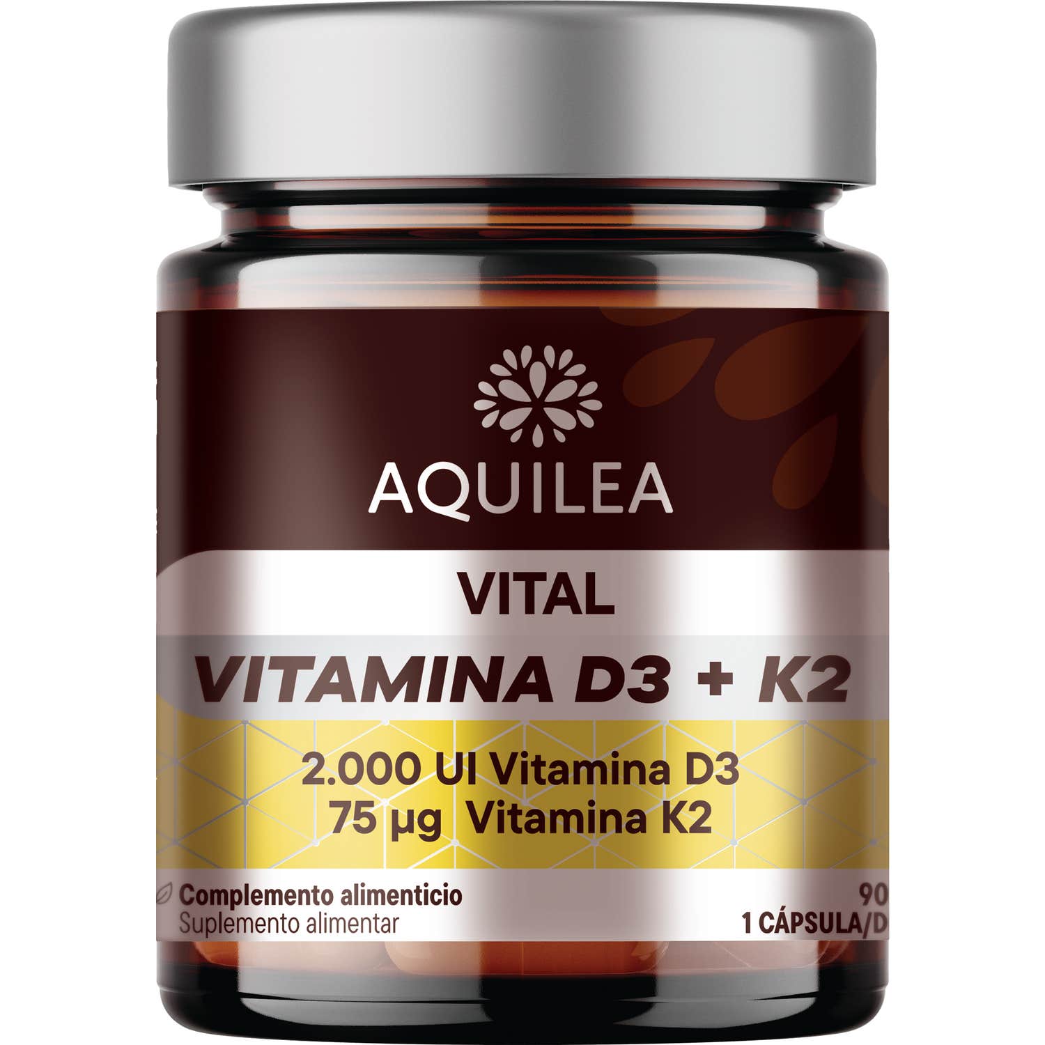 Aquilea Vital Vitamina D3 + K2 90 Caps