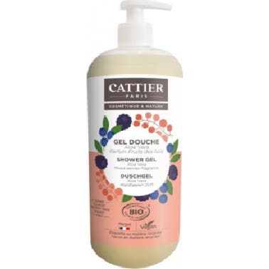 Cattier gel de Ducha Sin Sulfatos Frutas Del Bosque 1 L
