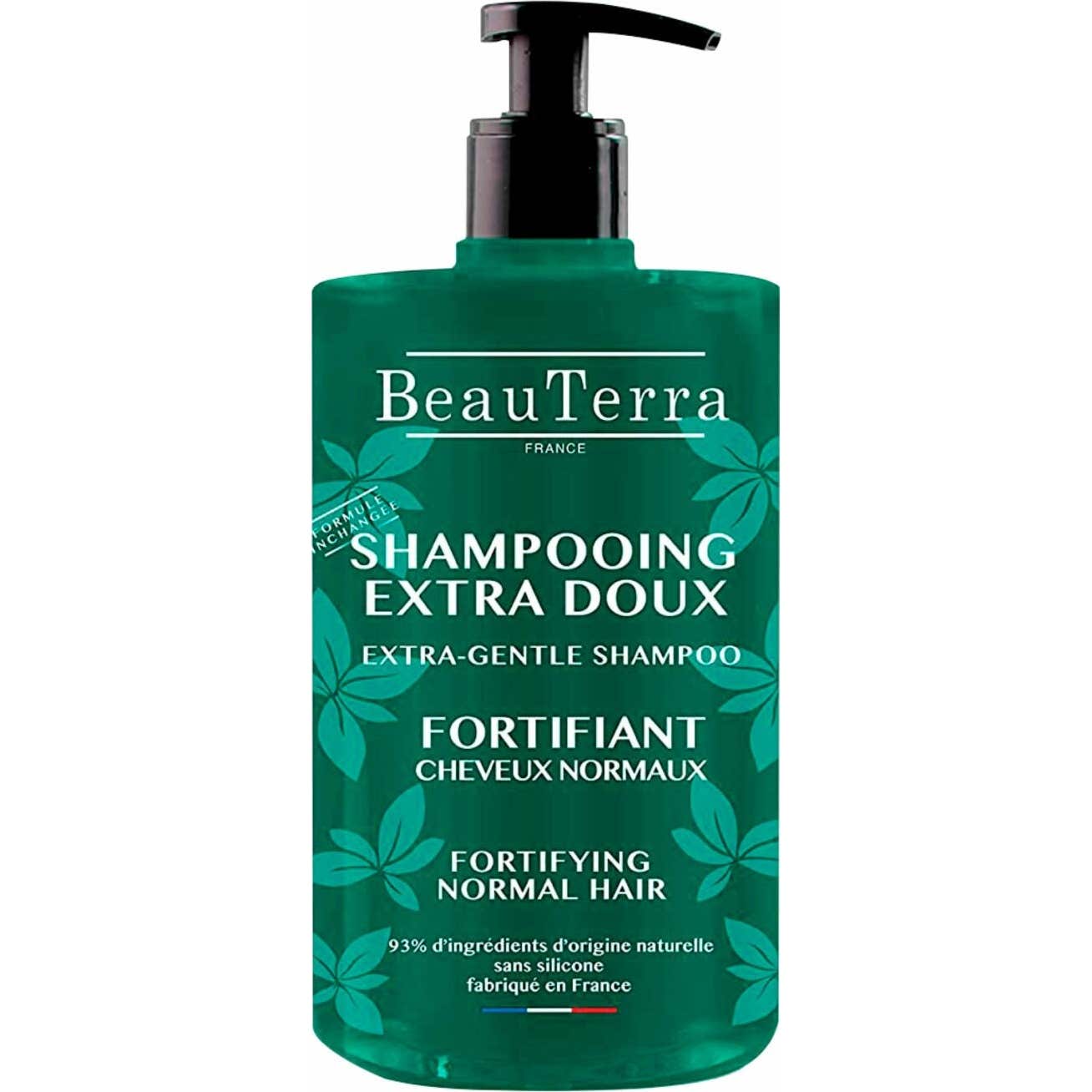BeauTerra Champú para el Cabello Champú Fortificante Extra Suave 750ml