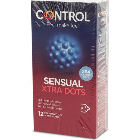 Control Preservativos Xtra Dots 12 uds