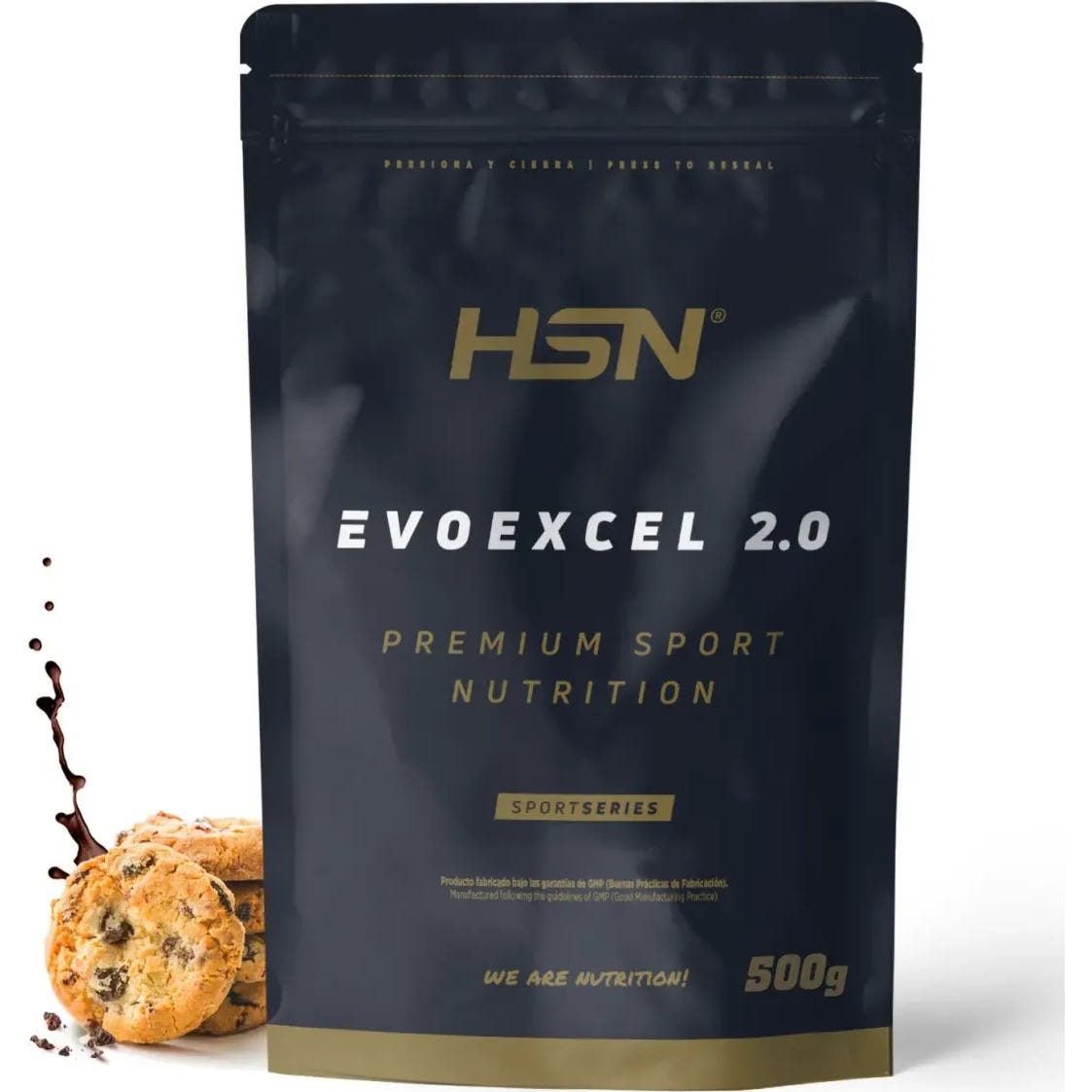HSN Evoexcel 2.0 Whey Protein Isolate + Concentrate Chocolate y Galletas 500g