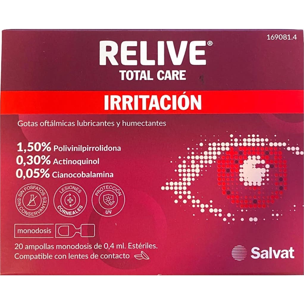 Relive Total Care gotas oftálmicas 20 monodosis
