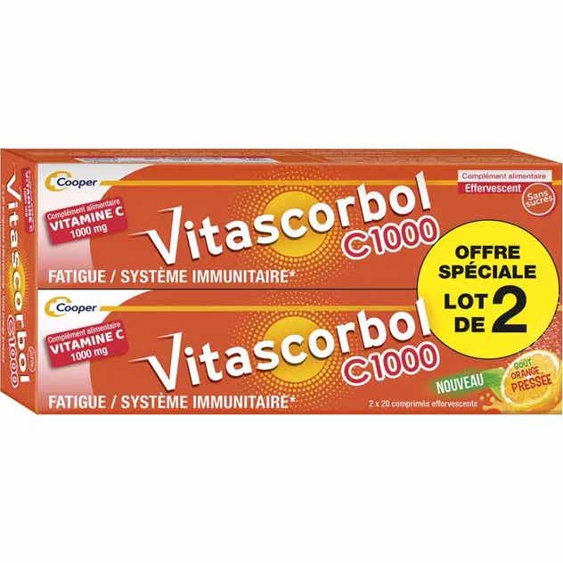 Vitascorbol C 1000 2x20 comp