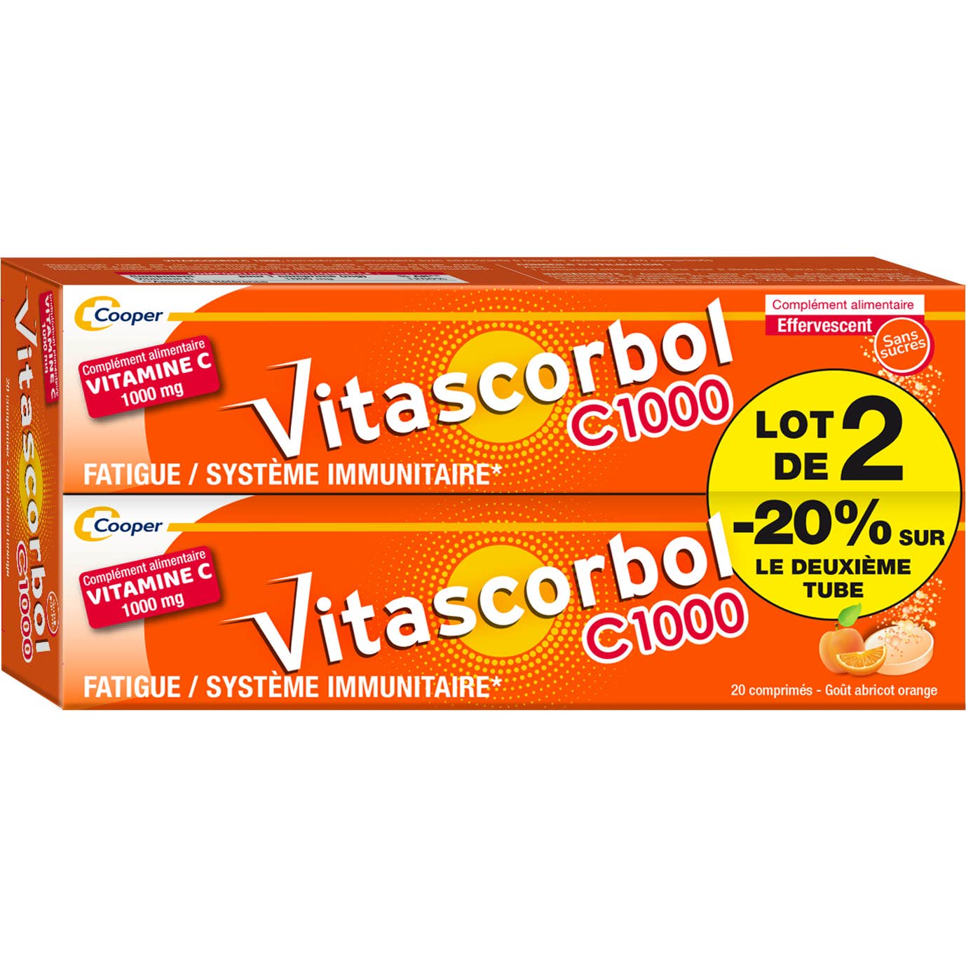 Vitascorbol C 1000 2x20comp