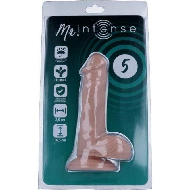Mr Intense Dildo Nro 5 Pene Realista 16,5x3,5cm 1ud