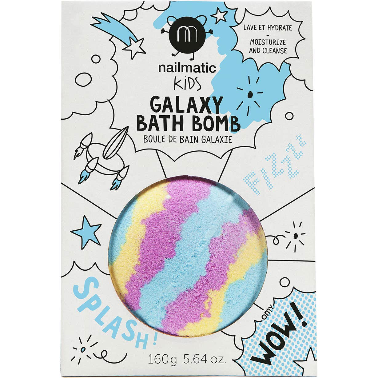 Nailmatic Galaxy Bath Bomb 7uds