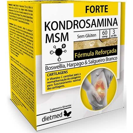 Dietmed 5 X Kondrosamina Msm Sos 60 Comprimidos - Imagen 2