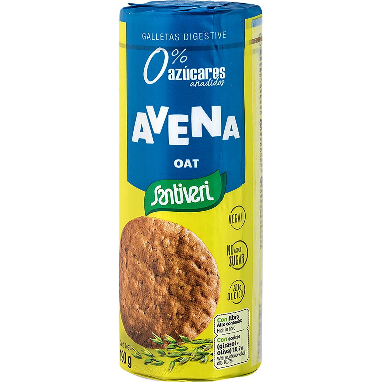 SantiveriGalletas Digestive Avena 190g