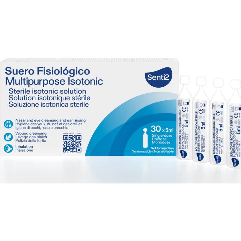 Senti2 Suero Fisiológico Monodosis 30x5 ml