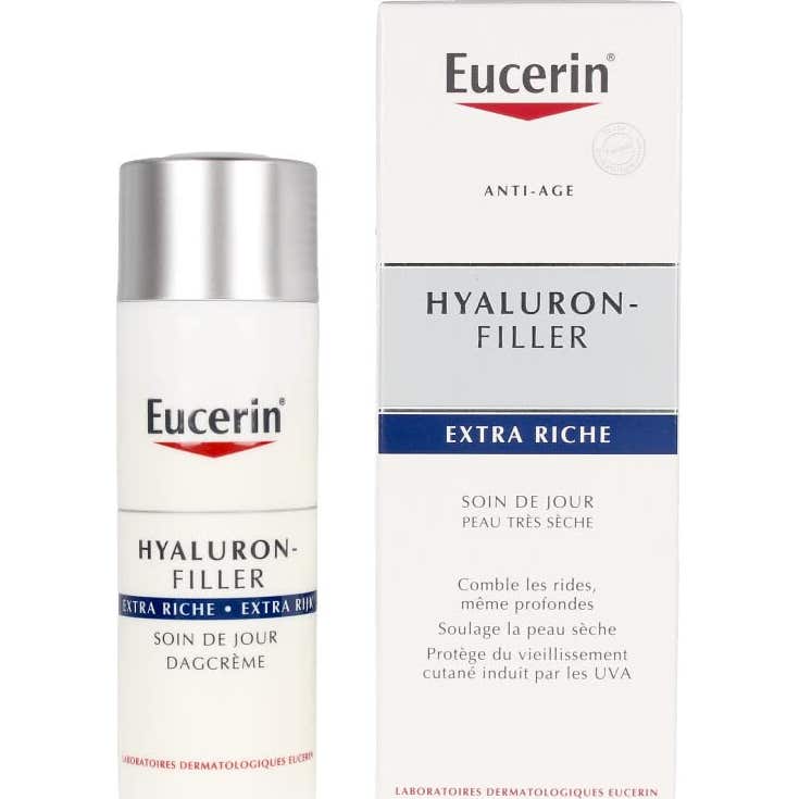 EUCERIN Hyaluron Filler Cuidado de Día Extra Rico Tubo de 50 ml