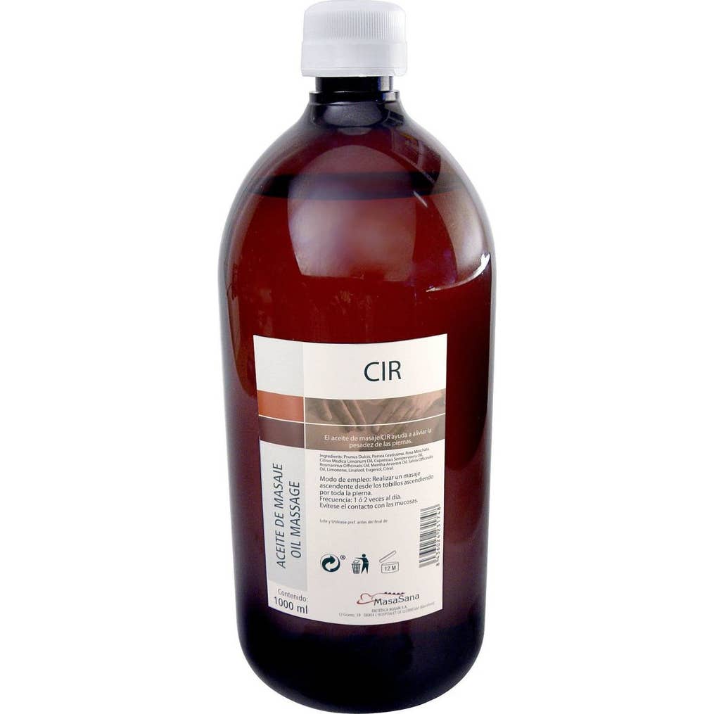 Herdibel Aceite Masaje Cir Masasana Piernas Cansadas 1L