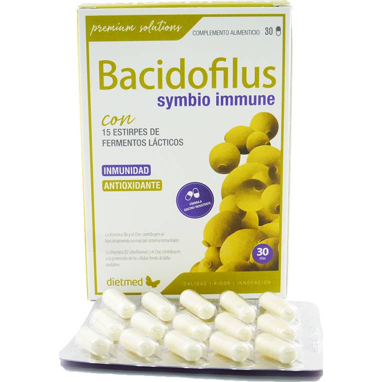 Dietmed Bacidofilus Symbio Inmune 30Caps