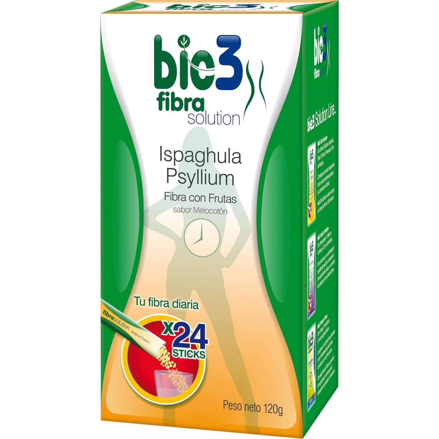 Bie3 fibra con frutas 24 sticks