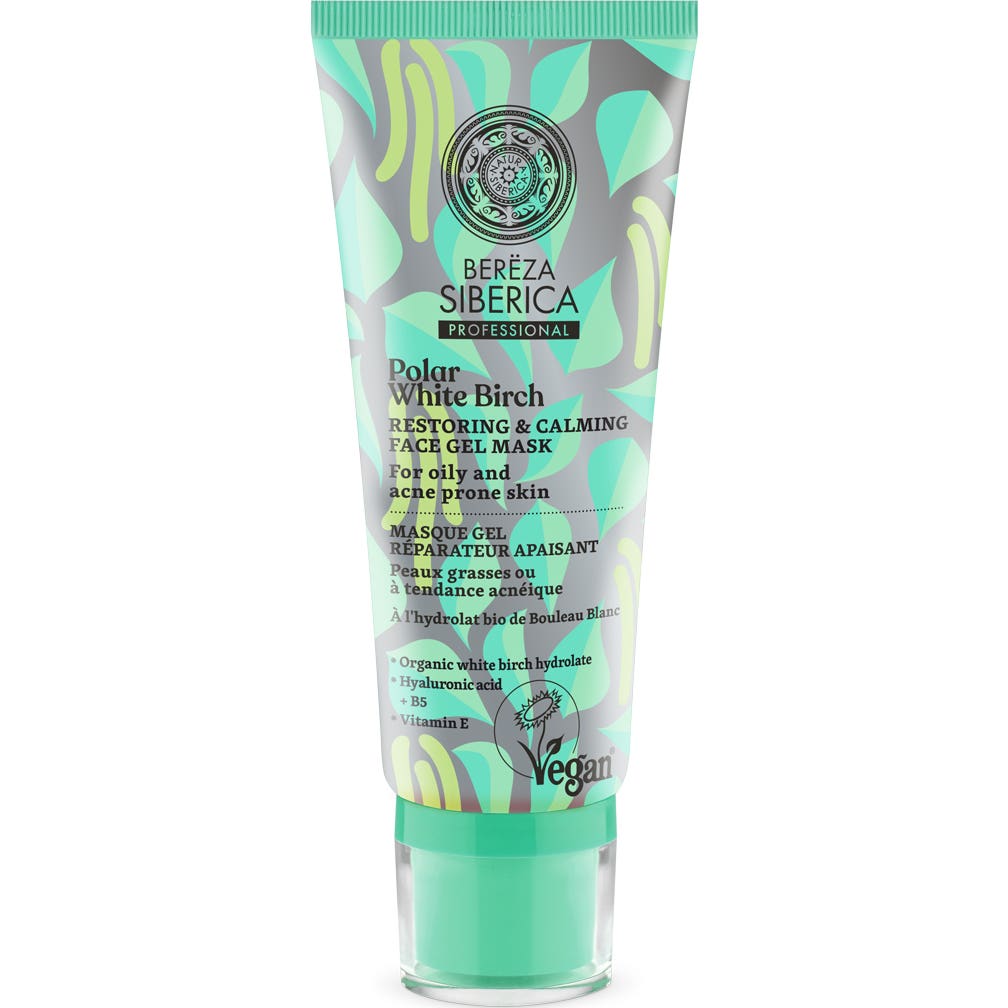 Natura Siberica Mascarilla Gel Reparadora Y Calmante 100 Ml