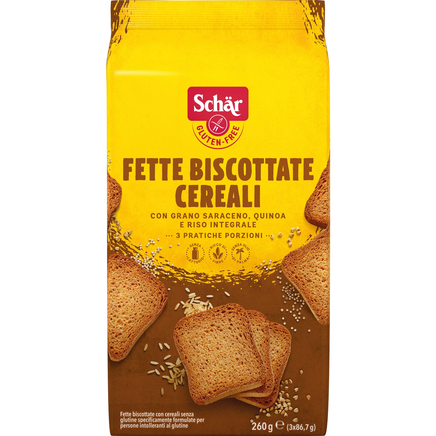 Schar Biscotes Sin Gluten Cereales 260g