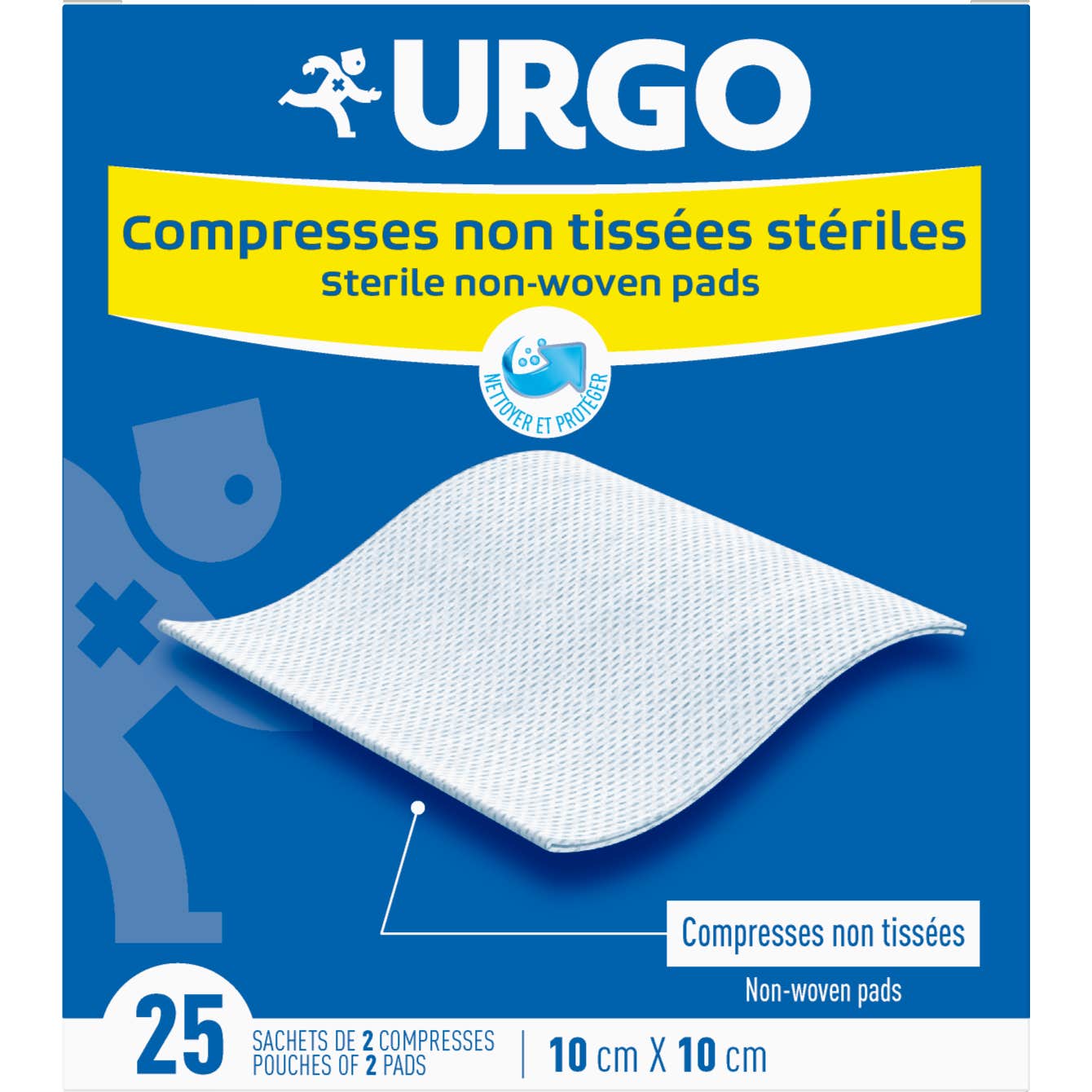 Urgo Compresas sin Tejer 10x10cm 2x25uds
